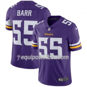 Camiseta Hombre NFL Minnesota Vikings Anthony Barr 55 Nike Púrpura